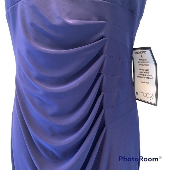 𝅺xscape Off the Shoulder Sheath Dress NWT Size 8 - Picture 9 of 13